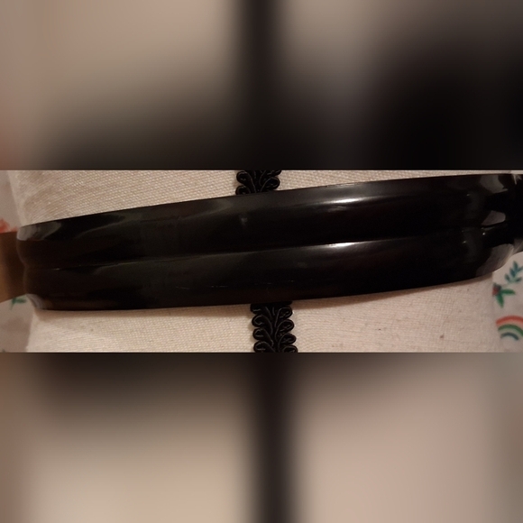 EUC Bally Black Patent Leather Casual Everyday Preppy Unisex Belt 43in main image 8